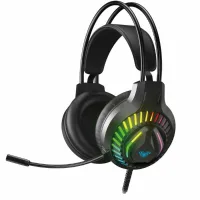 Auricular Gamer/PS4/XBOX AULA S605 MOUNTAIN S605 HEADSET LED