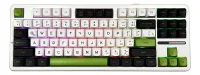 Perifericos Teclado Gamer AULA F87 PRO WHITE  BLACK GREEN TKL F87 PRO WHITE  BLACK GREE