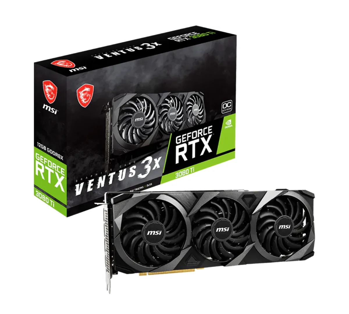 Rtx 3080 Ti Msi Ventus X3 12gb (usada)