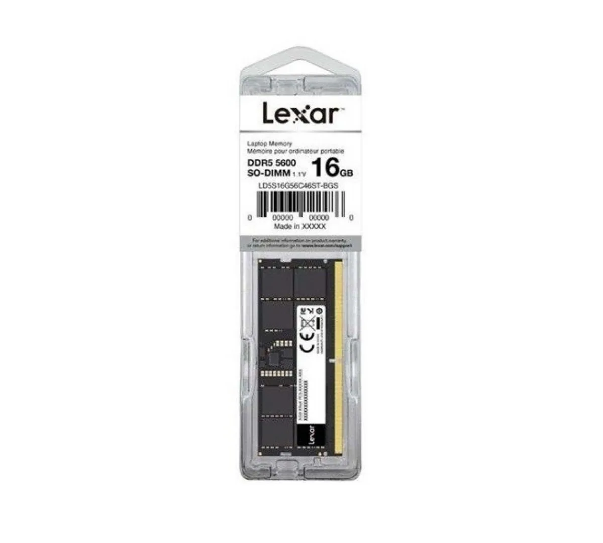 Memoria Ram 16gb Lexar 5600mhz Ddr5