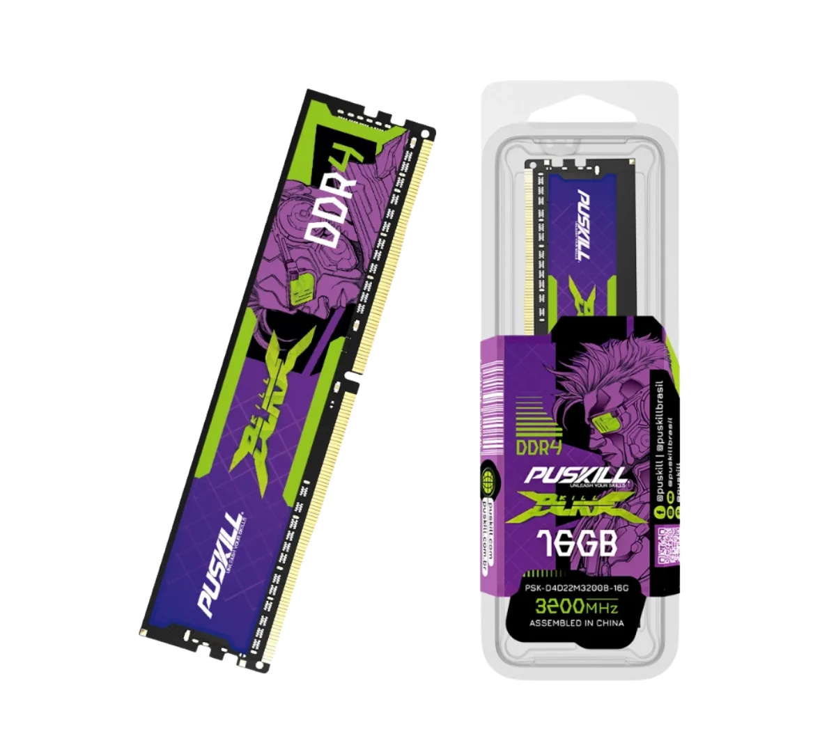 Memoria Puskill Ddr4 16gb 3200mhz