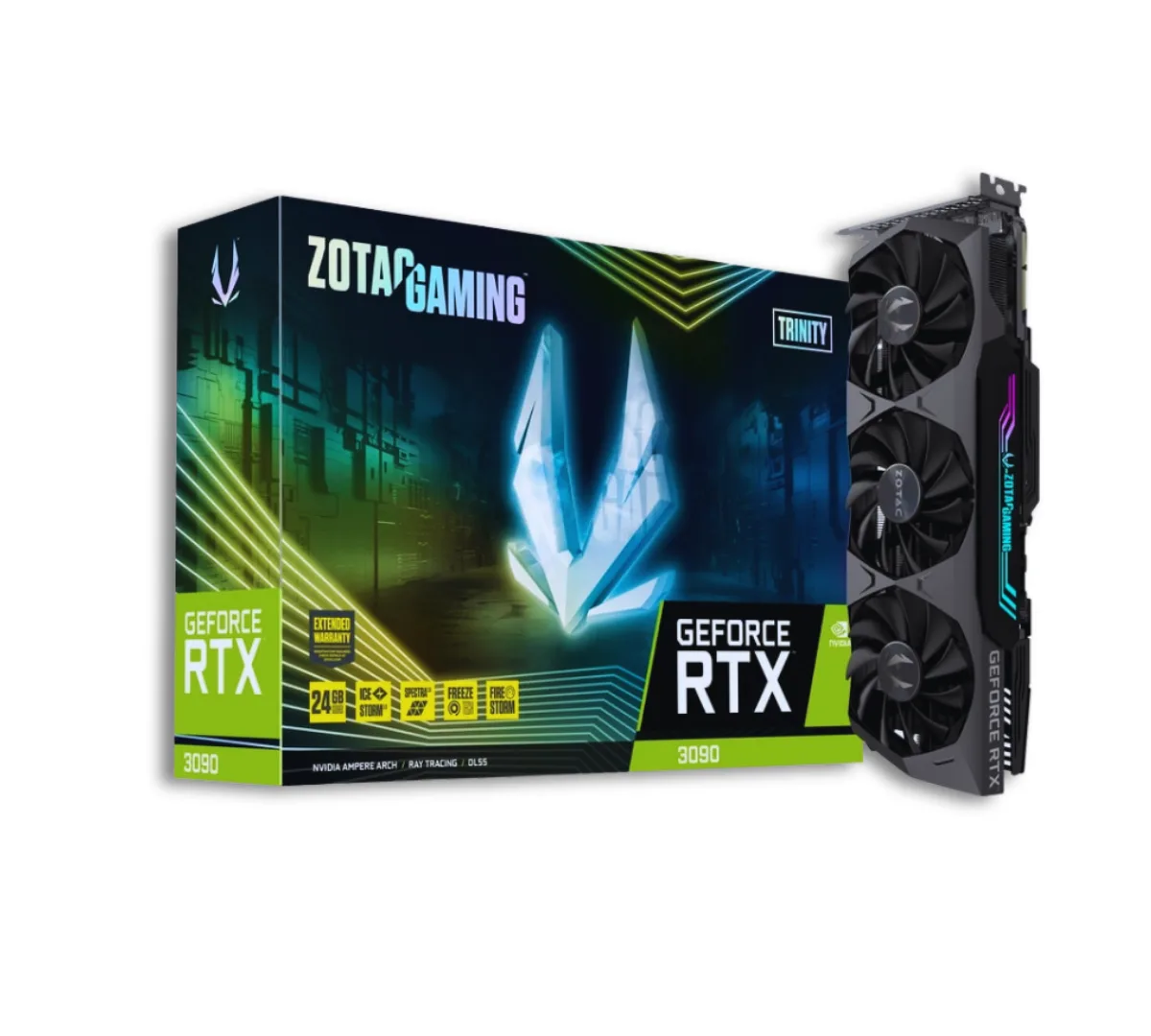 Rtx 3090 Zotac Trinity 24gb (usada)