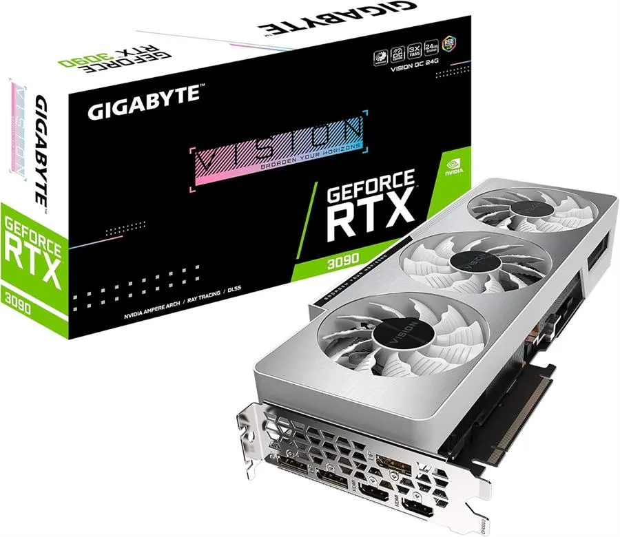 Rtx 3090 Gigabyte Vision 24gb (usada)