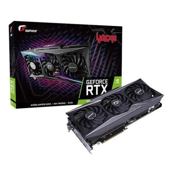 Rtx 3090 Igame Vulcan 24gb (usada) Con Pantalla