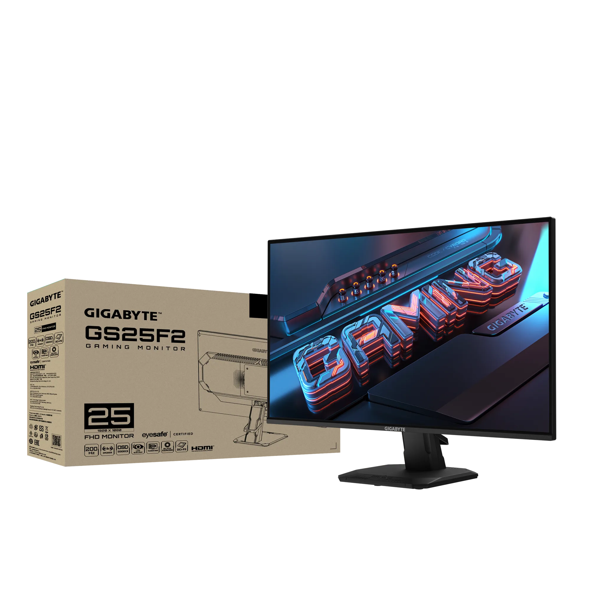 Monitor Gigabyte Gs25f2 25 Gaming Ips 200hz