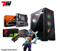 Pc Gamer Am5 Ryzen 7 7700 + Rtx 3070 8g + 16gb Ram