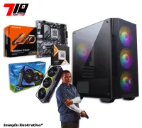 Pc Gamer Am5 Ryzen 7 9800x3d + Rtx 5090 32gb + 32gb Ram