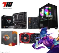 Pc Gamer Ryzen 5 3500x + Gtx 1660 Super + 16gb Ram