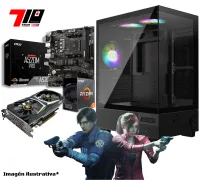 Pc Gamer Ryzen 5 5500 + Rtx 2060 6gb + 16gb Memoria Ram