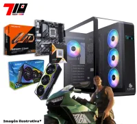 Pc Gamer Am5 Ryzen 7 9800x3d + Rtx 5090 32gb + 32gb Ram