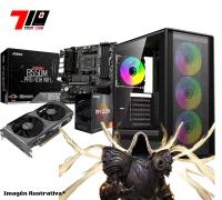 Pc Gamer Ryzen 5 5500 + Rtx 3060 Ti AM4