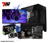Pc Gamer Ryzen 5 5500 + Rtx 2060 Super AM4 + Monitor Teros Gaming 24.5
