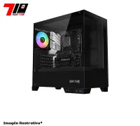Gabinete Raptor Thunder Strike Tg Mid-tower Rgb Fan X1 Black