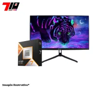 Ryzen 7 9800x3d Am5 + Monitor Teros Te-2475g Gaming 24.5