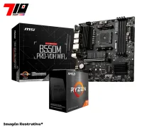 Procesador Ryzen 7 5700x + Mother B550m Msi Pro-vdh Wifi Ddr4 Am4