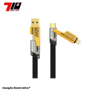 Cable Kelyx Usb 4 En 1 - Type C - Usb 3.0 - Lightning 1.5mts