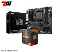 Procesador Ryzen 7 5700 + Mother Msi B550m Pro Vdh Am4