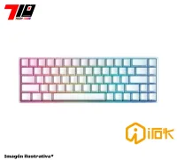 Teclado Irok Mars68 Pro White Purple Star 65-por-ciento Magnetico