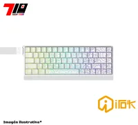 Teclado Irok Mercury68 Max White Starlight Rgb 65-por-ciento Magnetico