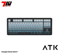 Teclado Atk A87 Pro Shadow Black 80-por-ciento Wireless Tkl Mecanico