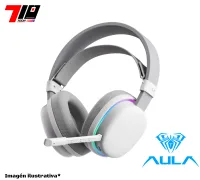 Auricular Aula G7 Wireless-cable White