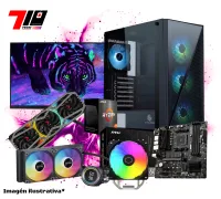 Pc Gamer Ryzen 7 5700X + Rtx 3080 10gb AM4 + Monitor Teros Gaming 24.5