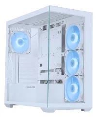 Gabinete Gamer Evolabs Progression White X4 Fans