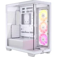 Gabinete Corsair 3500x Mid Tower Tg Fan X3 White