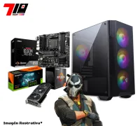Pc Gamer Am4 Ryzen 7 5700 + Rtx 5050 8gb + 16gb Ram