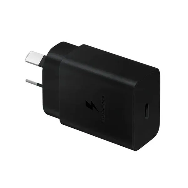 Cargador Usb A 220V Carga Rápida 30W Usb C Negro S/Cable