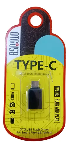 Adaptador Tipo C A Usb 2,0 Otg