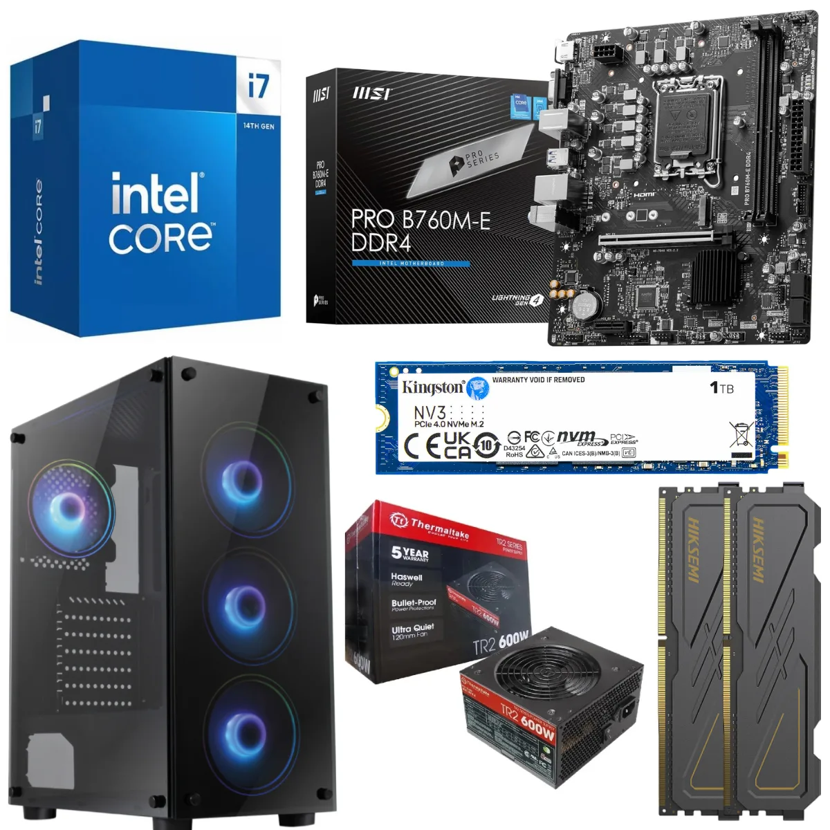 Pc Gamer Intel Core I7-14700 16G Ssd 1Tb