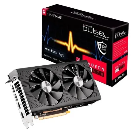 Rx 570 Pulse Sapphire 8Gb (USADA) 12 MESES DE GARANTIA