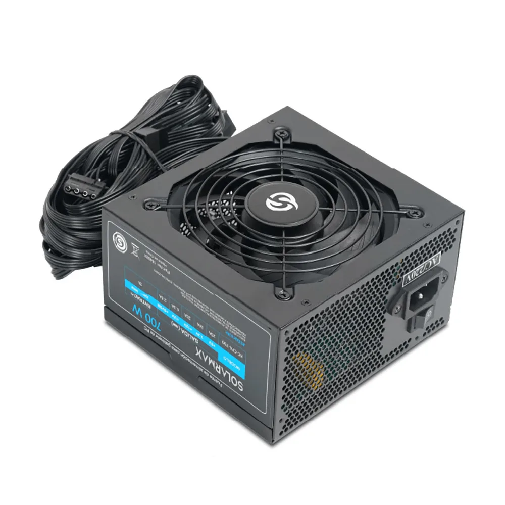 Fuente Solarmax Gamer P/pc 700w Con Cable Power