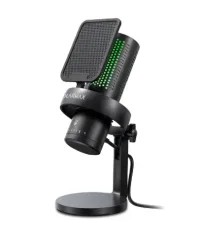 Microfono Solarmax Rgb Con Filtro Anti Pop