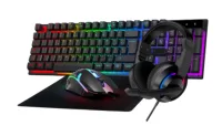 Combo Solarmax Gamer 4 En 1 Negro