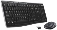 Combo Teclado y Mouse Inalámbrico Logitech MK270