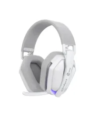 Auriculares Gamer Inalambricos Solarmax Ghw97w Bluetooth Tri Modo Rgb
