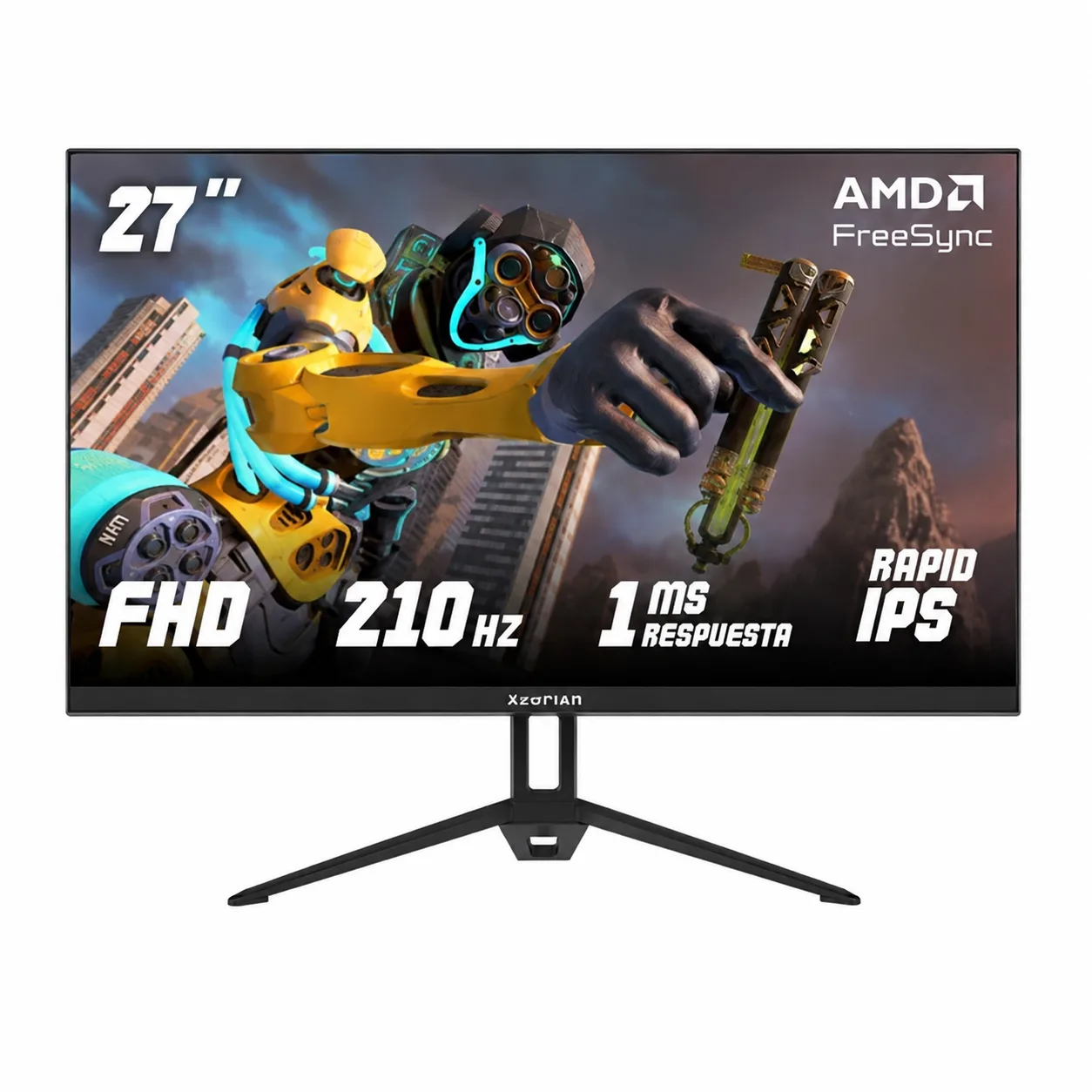MONITOR ARKHAM 27 GAMER 210HZ IPS QHD 1MS HDMI/ DP