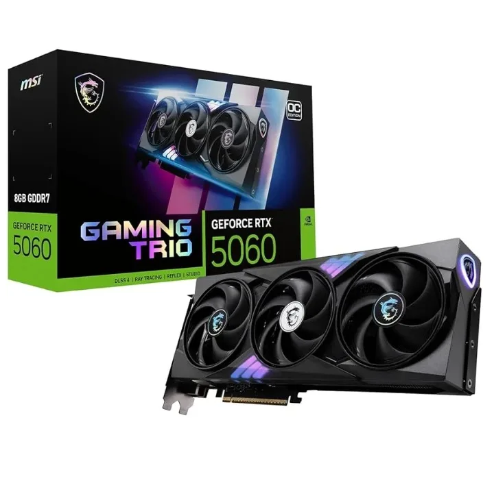 Vga 8gb Rtx 5060 Ti Msi Gaming Oc Gddr7