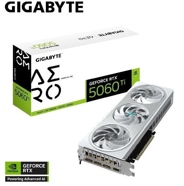 Vga 8gb Rtx 5060 Ti Gigabyte Aero Oc