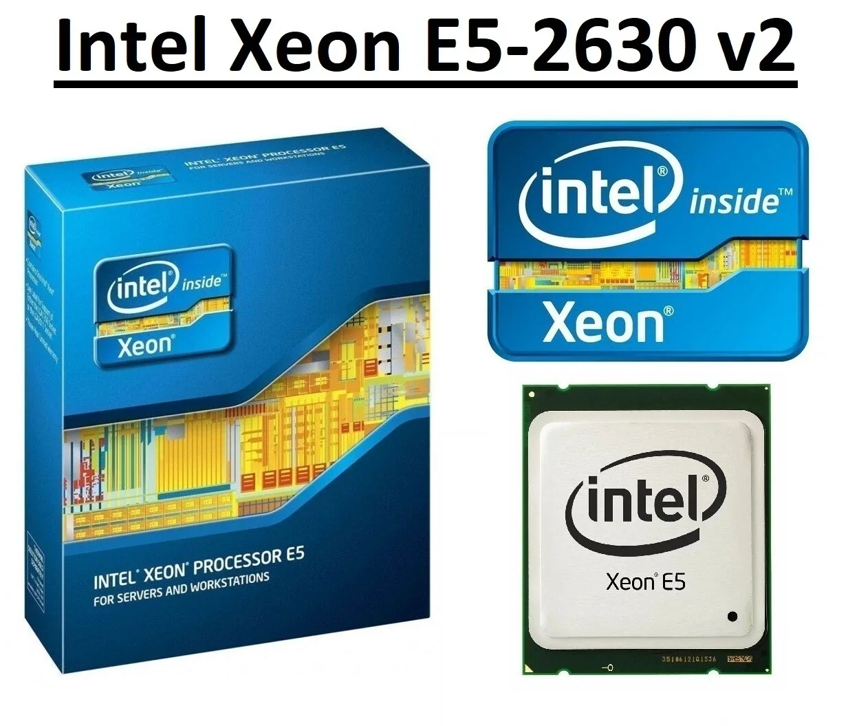 Cpu Lenovo E5-2630v2 X3650 6c 2,6ghz/15mb