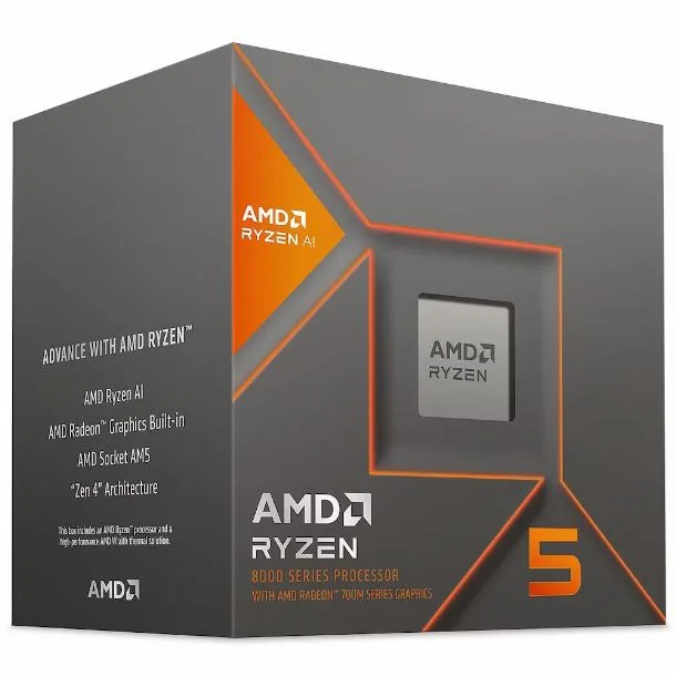 Cpu Amd Ryzen 5 8600g Am5 65w 32mb