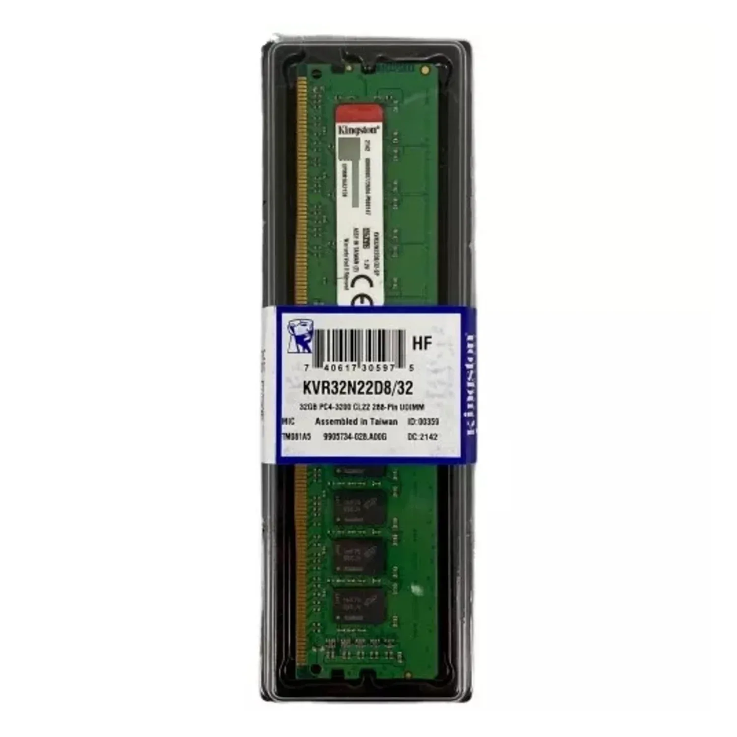 Ddr4 32gb Kingston 3200mhz Cl22 Kvr
