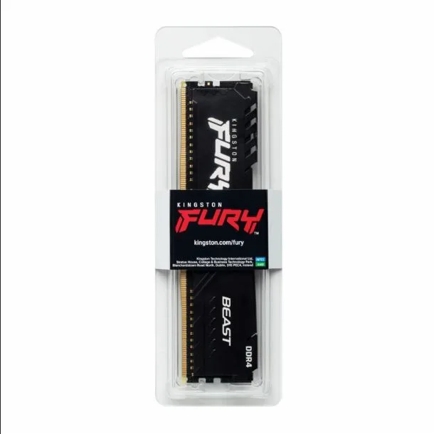 Ddr4 32gb Kingston 3200mhz Cl16 Fury Beast Black