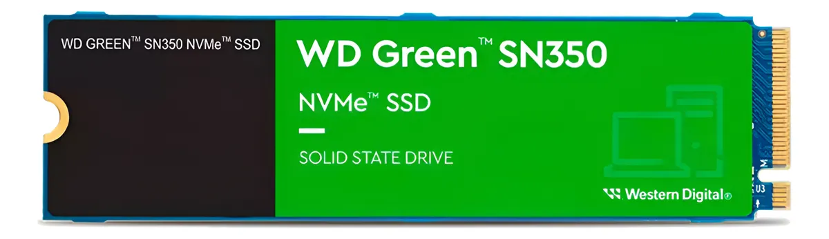Ssd M.2 Nvme 250gb G3 Wd Green Sn350