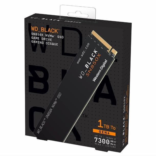 Ssd M.2 Nvme 1tb G4 Wd Black Sn850x