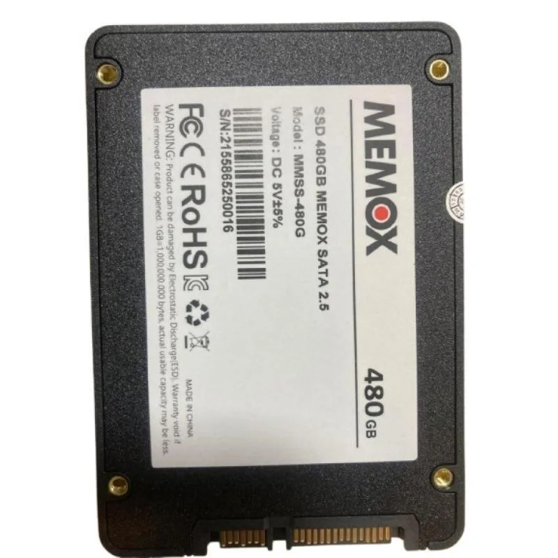Ssd 480gb Memox Sata 2.5