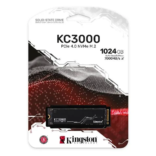 Ssd M.2 Nvme 1tb G4 Kingston Kc3000