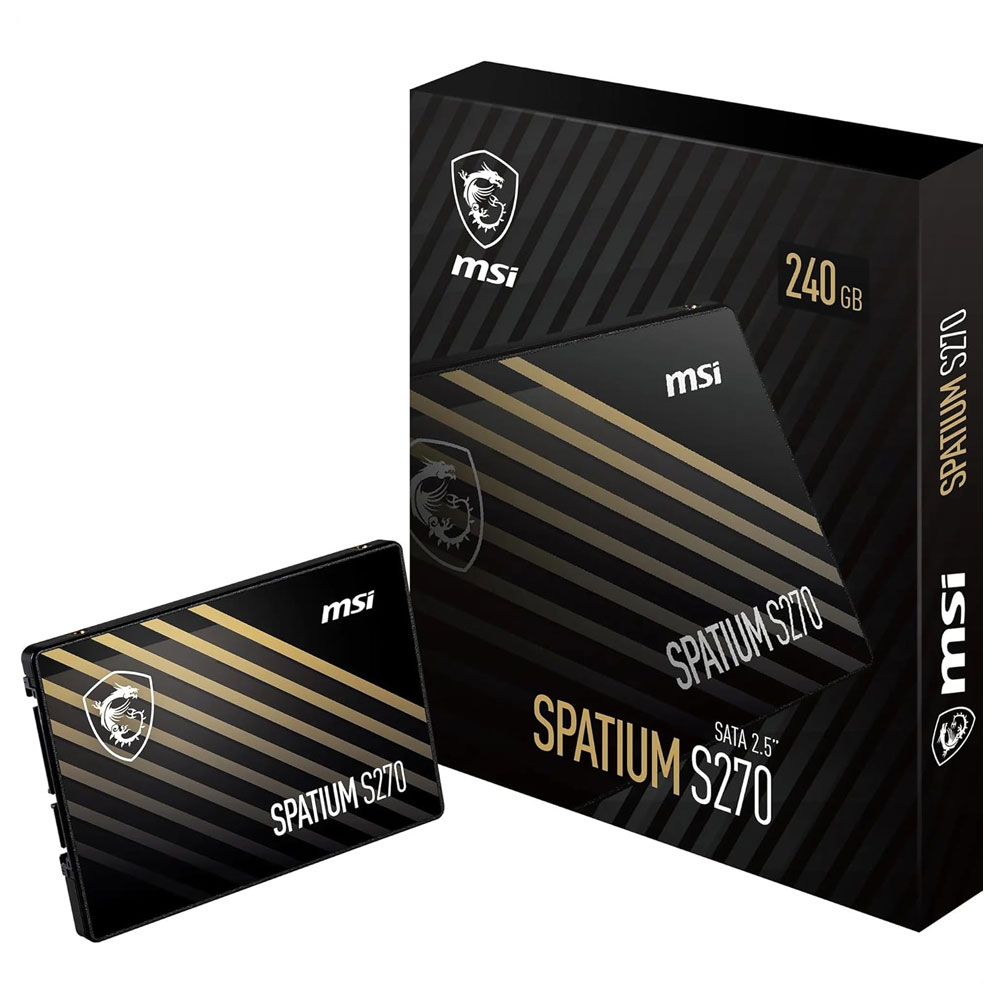 Ssd 240gb Msi Spatium S270 Sata 6.0gb/s